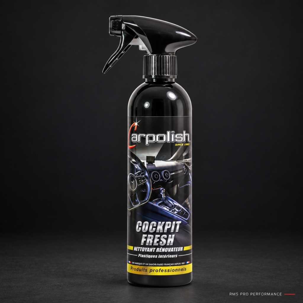 Cockpit Fresh – Nettoyant rénovateur intérieur 500 ml