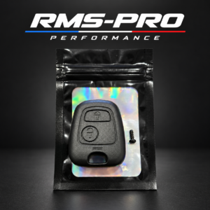 Coque de clé Peugeot Citroën PSA à 2 boutons avec vis — RMS-PRO PERFORMANCE Anould Vosges